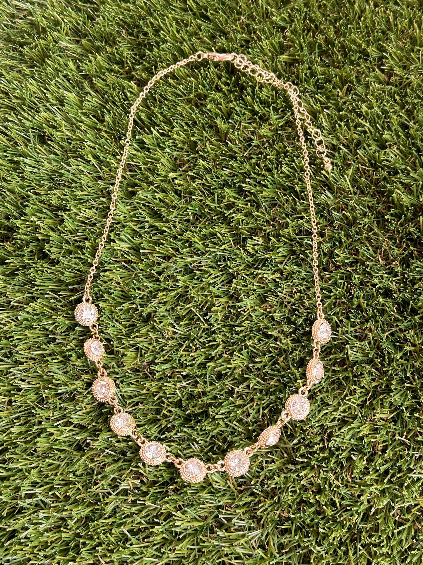 Gold Sparkle Necklace