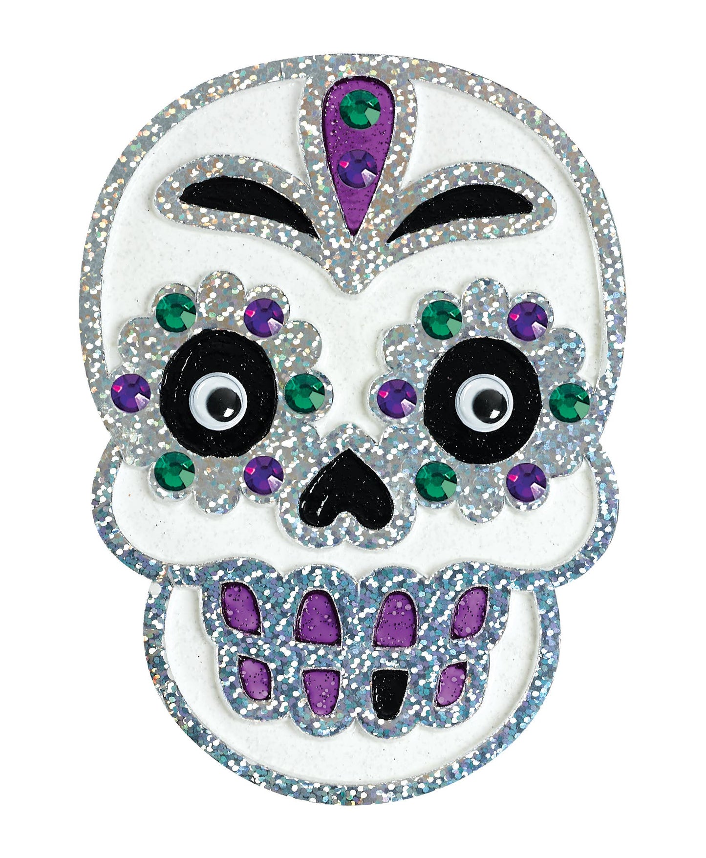 Halloween Easy Sparkle Window Art Craft Kit for Kids