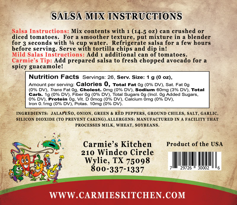 Wild West Salsa - SALSA MIX