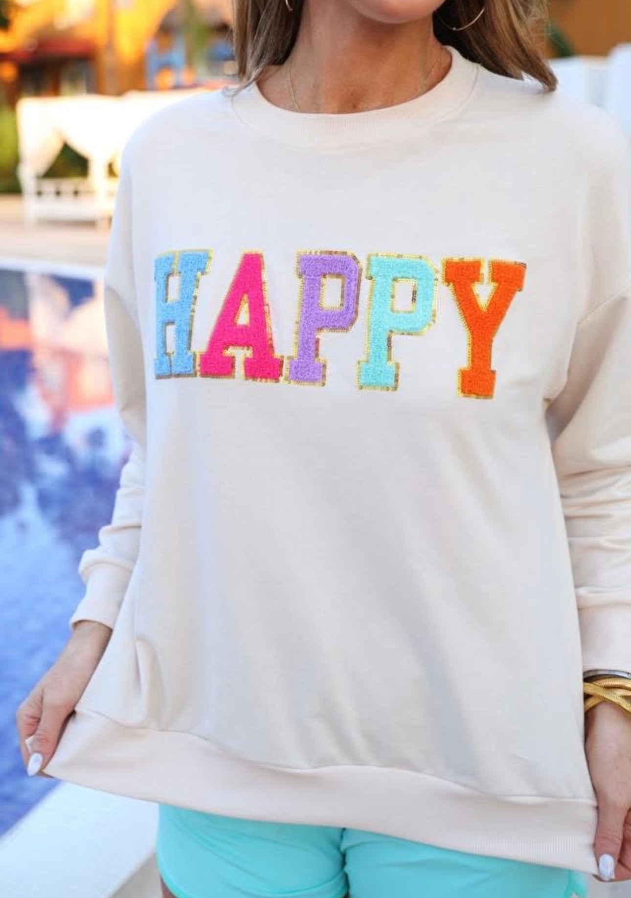 Happy Patch Pullover
