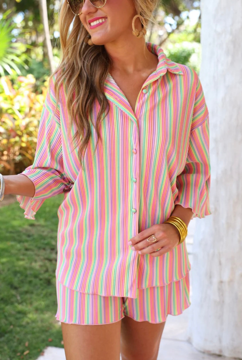 Dreamy Daze Pleated Set