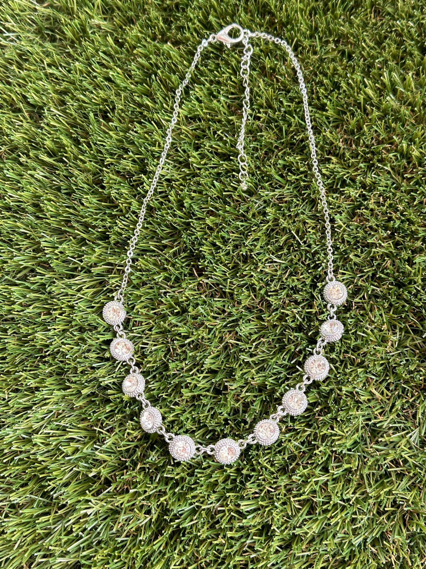 Silver Sparkle Necklace