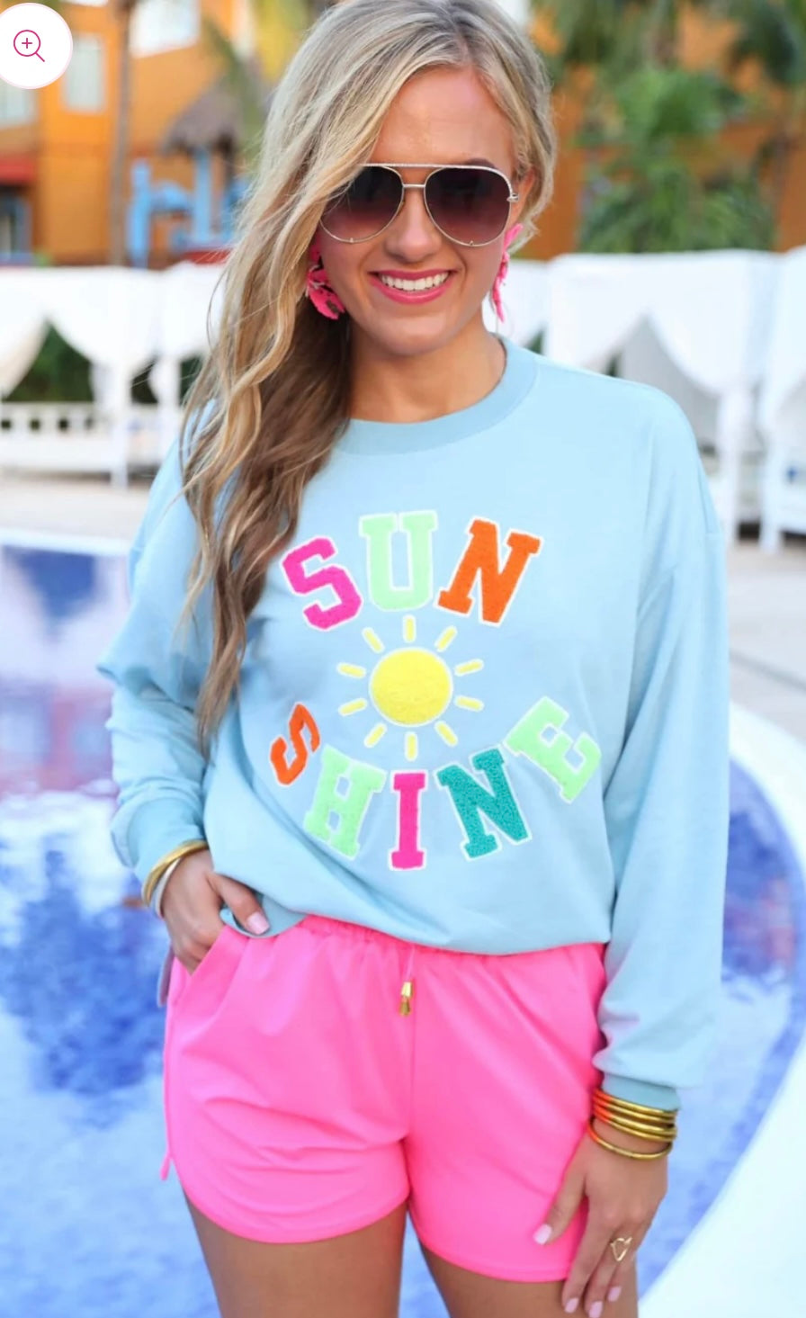 Sunshine Patch Pullover