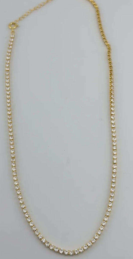 Sparkle in your Eye Rhinestone Necklace