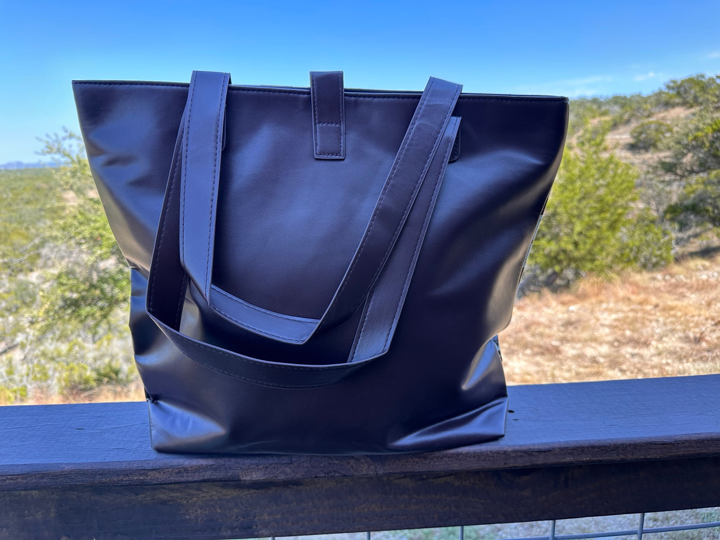 Brown/White Aztec Tote