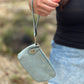 Blue Crossbody Clutch