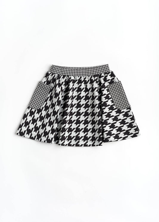 Sharp Dressed Skater Skirt