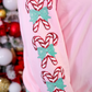 PREORDER- Candy Cane Sleeves Pullover