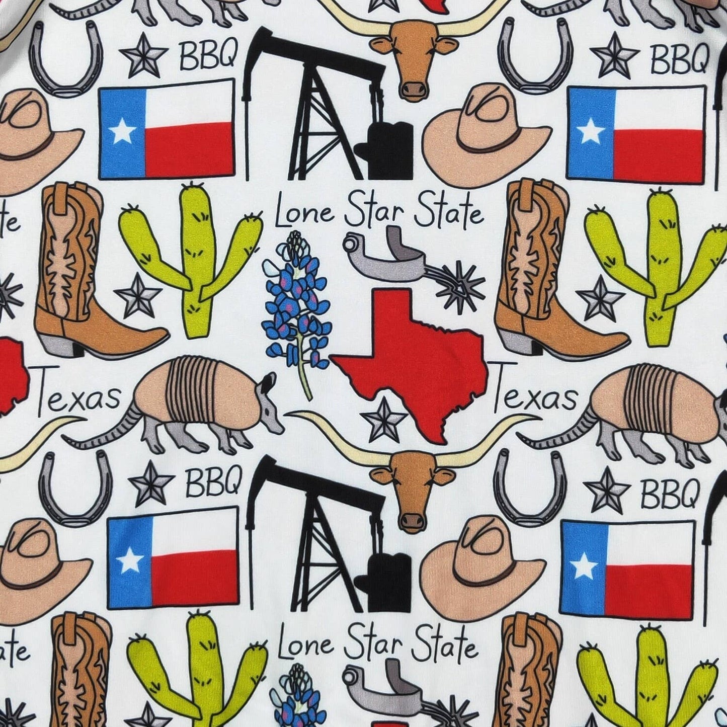 Texas Baby Romper