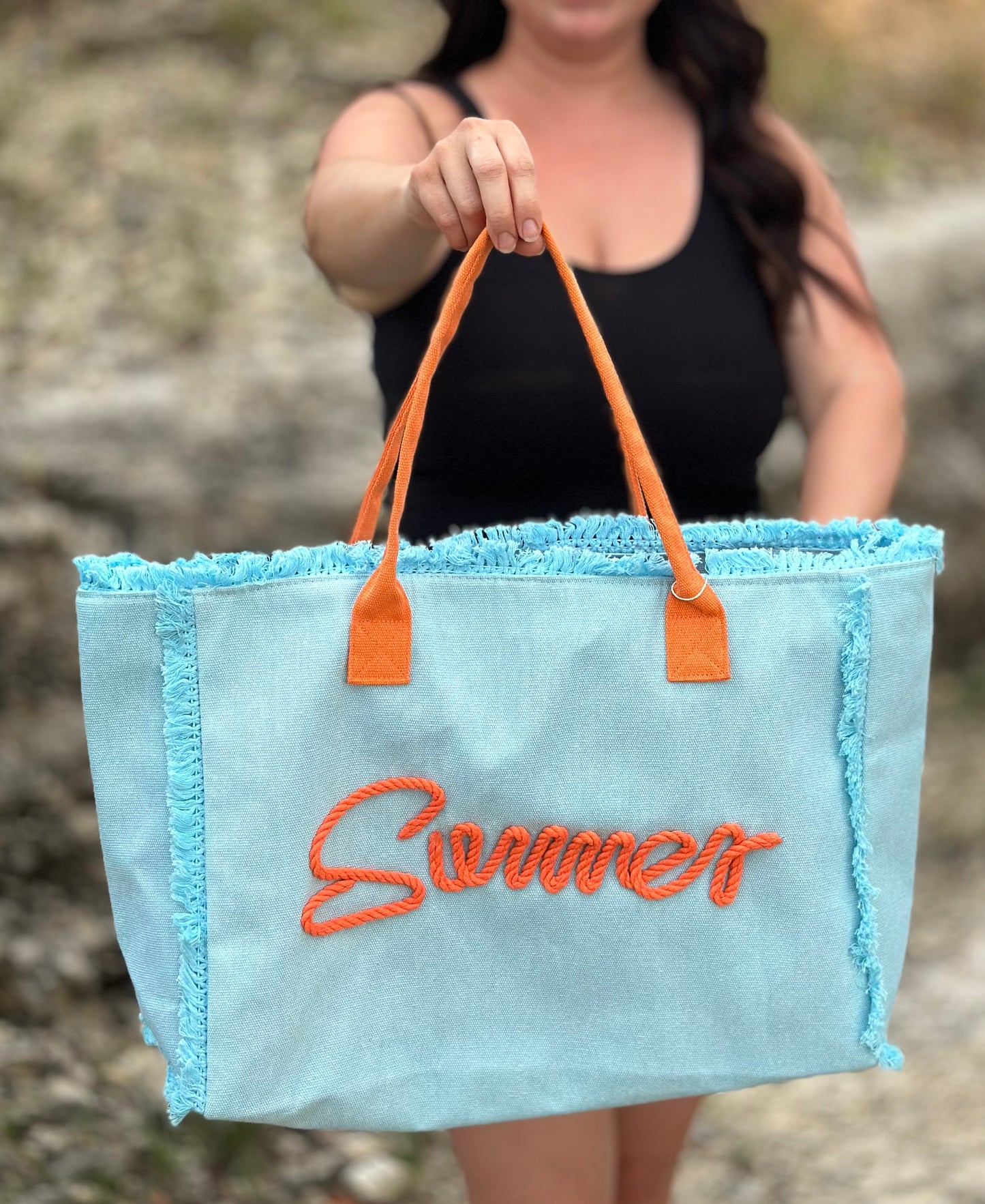 Blue Summer Bag