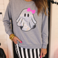 Gigi The Ghost Metallic Pullover