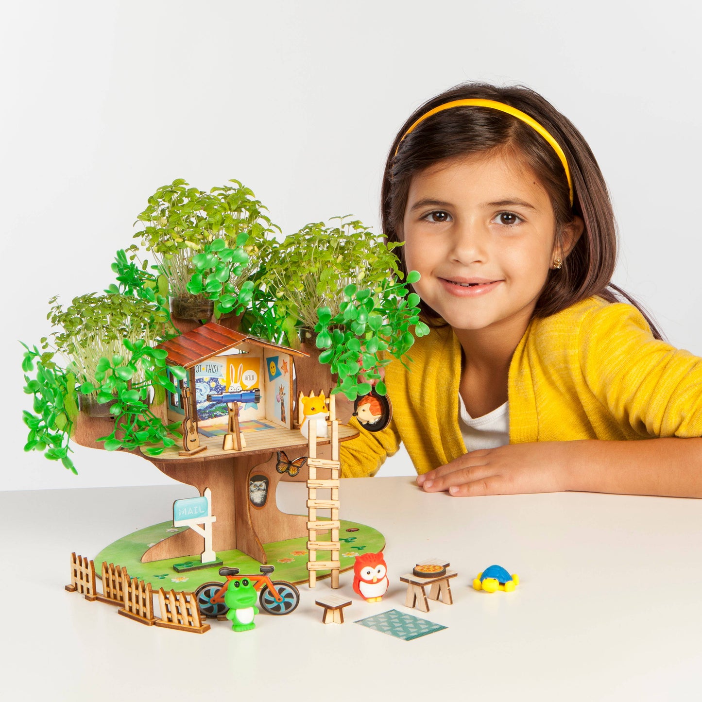 Build & Grow Tree House - DIY Craft Kit for Kids