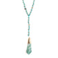 NATURAL STONE PENDANT NECKLACE
