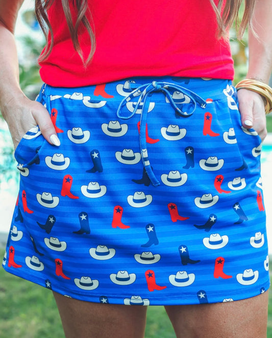 Hey there Cowboy Everyday Skort