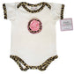 AnnLoren Pink Leopard Baby Girls Layette Set Shower Gift PP