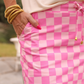 Bubblegum Checkered Skort