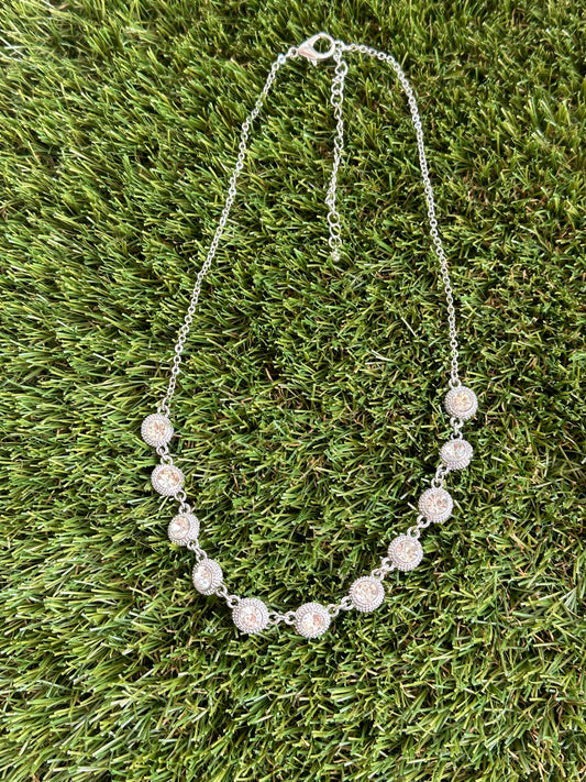 Silver Sparkle Necklace