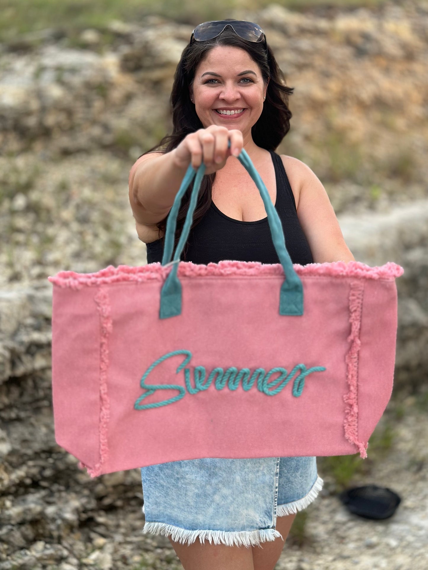 Pink Summer Bag