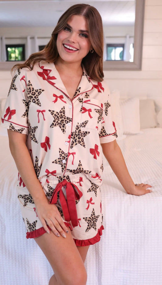 Simply Untamed Ruffle Pajama Set