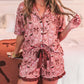 Espresso Martini Ruffle Pajama Set