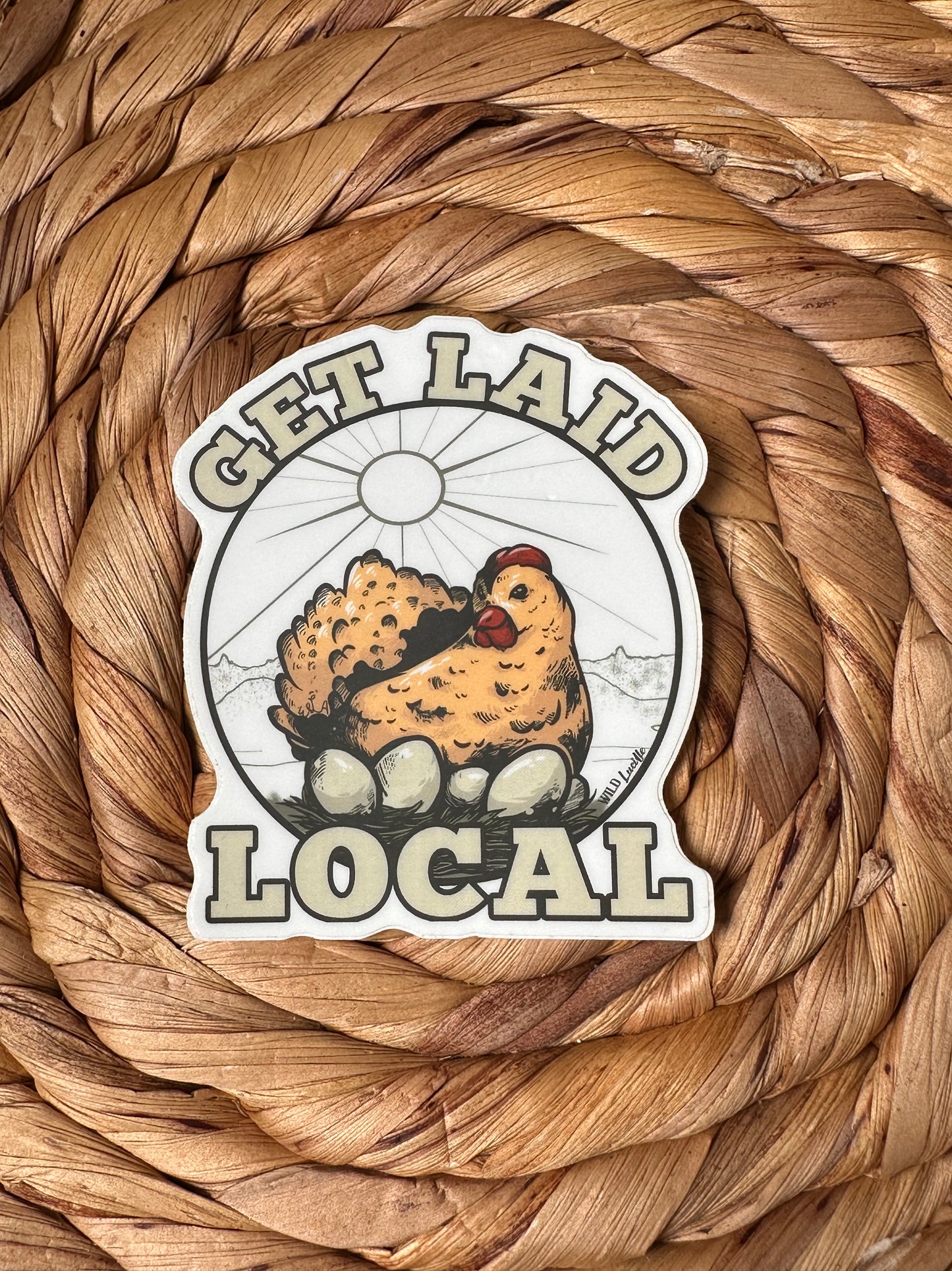 Get Laid Sticker