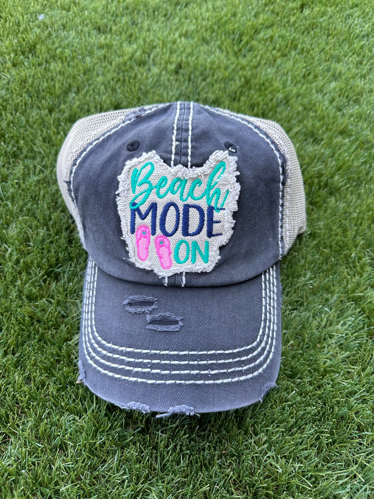 Beach Mode On Hat