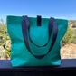 Brown/Green Aztec Tote