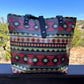 Black/Red Aztec Tote