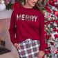 PREORDER- White Christmas Plaid Skort