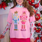 PREORDER- Nutcracker Vibes Sequin Embroidered Tee