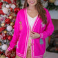 PREORDER- Tinsel Trees Relaxed Cardigan