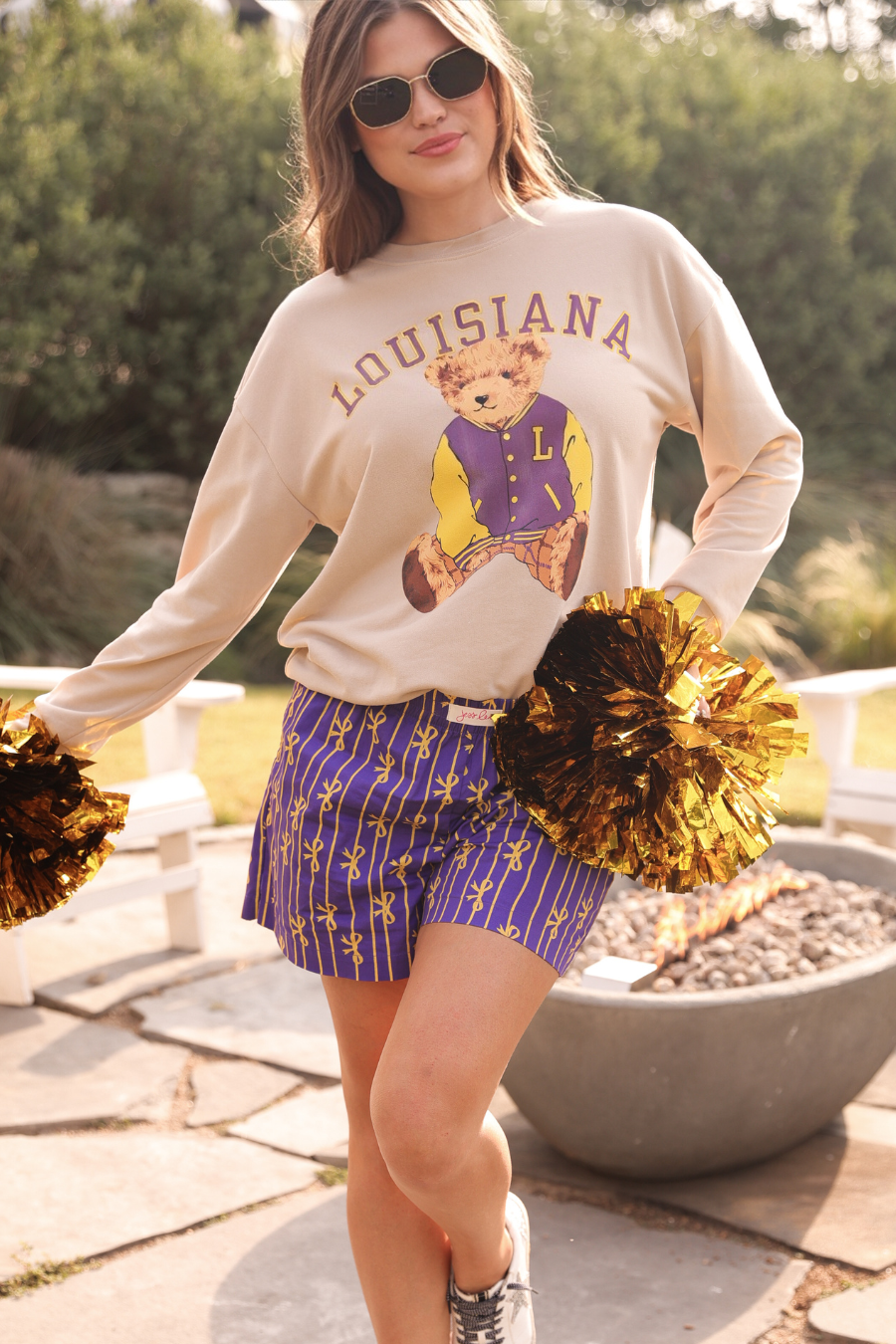 PREORDER- Benny The Bear Louisiana Pullover