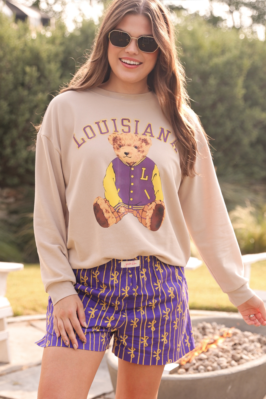 PREORDER- Benny The Bear Louisiana Pullover