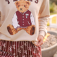 PREORDER- Benny The Bear Texas Pullover, Maroon