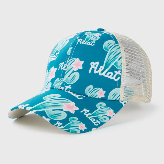 Turquoise Cactus Hat