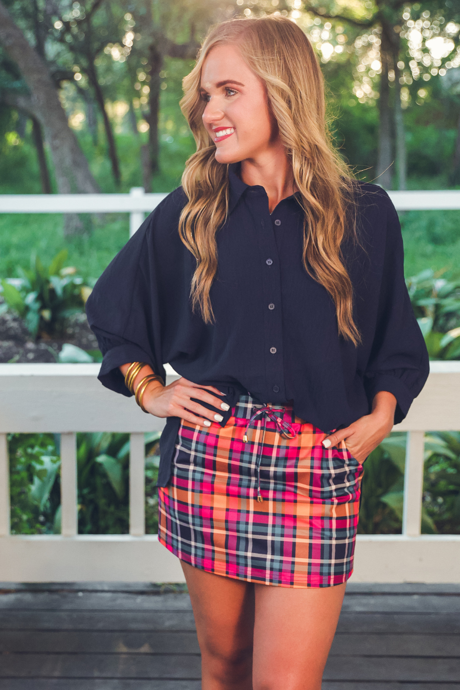 PREORDER- Happy Blooms Skort