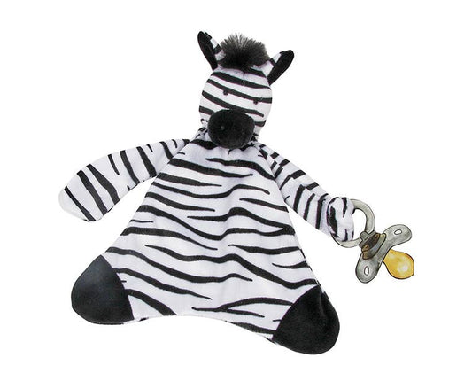 Zippy the Zebra Pacifier Blankie