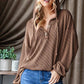 DRAWSTRING HOOD SOLID URBAN RIBBED HOODIE TOP