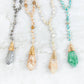 NATURAL STONE PENDANT NECKLACE