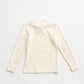 Vanilla Cream Neck Tie Top