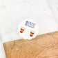 Red Coffee Cup Enamel Stud Earrings